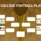 Current College Football Playoff Bracket Based on Committee Rankings